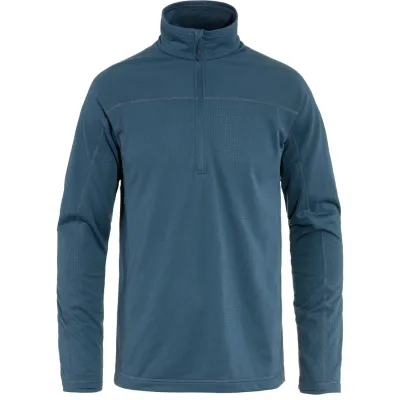 Abisko Lite Fleece Half Zip M blau