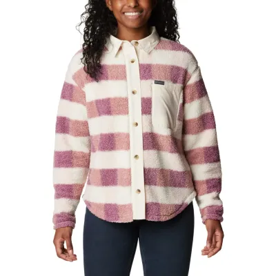 West Bend Shirt Jacket Women lila