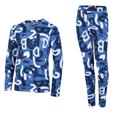 Pow Baselayer Set blau