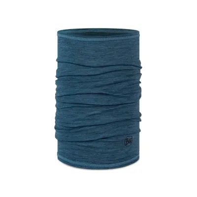 Lightweight Merino Wool Buff blau