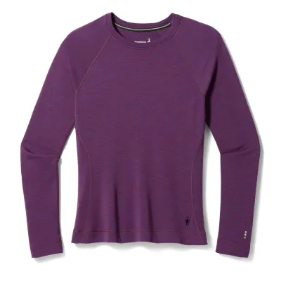 Women's Classic Thermal Merino Base Layer Crew lila