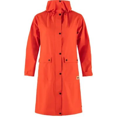 Vardag Rain Parka W orange