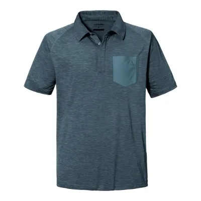 Hocheck M Poloshirt grau