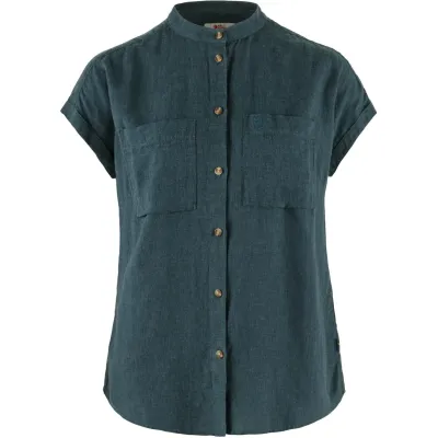 Övik Hemp Shirt SS W blau