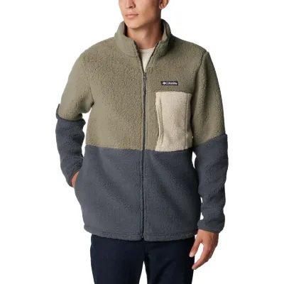 Mountainside Heavyweight Fleecejacke Men grün